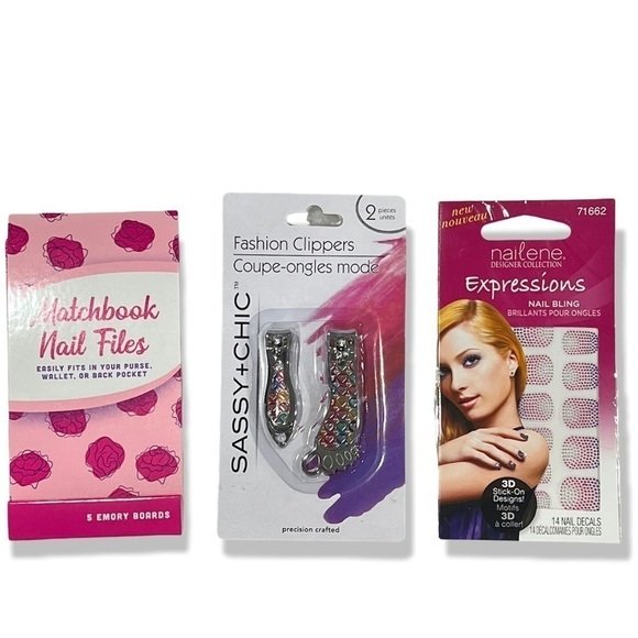 Nail Bling Decal Set - Picture 1 of 5